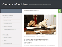Tablet Screenshot of contratosinformaticos.com